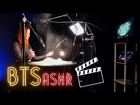 ASMR 🎞️ BEHIND THE SCENES 🎞️ for CHALK CRUSHING video ✨