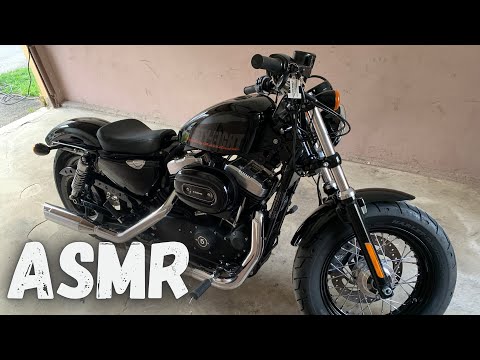 ASMR With A Harley Davidson 🏍 | LoFi