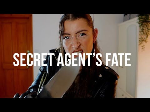 You Messed Up! MI5 Agent's fate | leather glove squeaks ROLEPLAY ASMR paper crinkle triggers