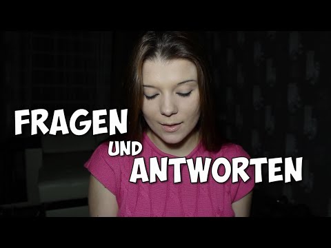 German/Deutsch ASMR Questions&Answers/Fragen und Antworten