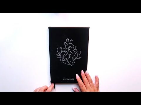 ASMR Up Close Whispering Notebook Show & Tell