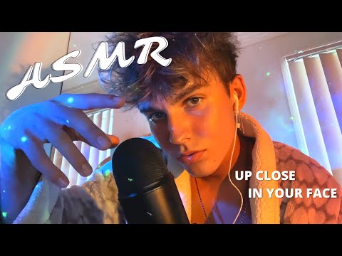 UP-CLOSE FAST & AGGRESSIVE ASMR IN YOUR FACE 👁👄👁