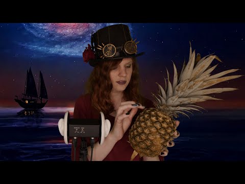 ASMR | Super Tingly Pineapple (No Talking) | Tapping Sounds