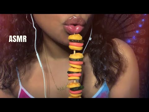 ASMR | Gummy Candy Noms 🍔 M0uth Sounds