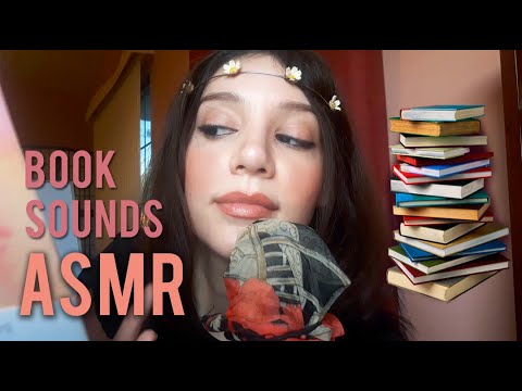 ASMR EN ESPAÑOL / BOOK SOUNDS + PAGE TURNING + WHISPERING / On the novel Call me by your name ♡