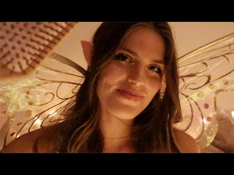 ASMR | Fairy Spa RP 🌙🧚🏻  (personal attention, layered sounds, hair brushing, tapping, low light)