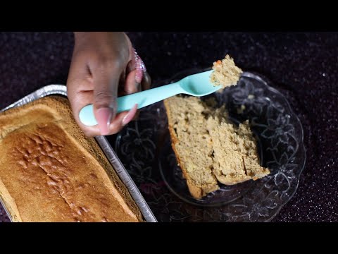 Home Made Carrot Cake ASMR Eating Sounds