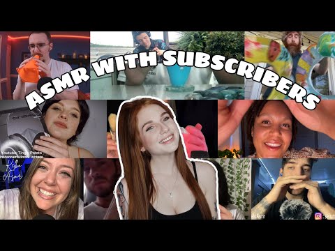 ASMR With Subscribers | Thank you so much for 15 000 subscribers! 🥹🩷