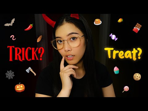 [ASMR] 🎃 Trick or Treat? 🧁 (reading your names)