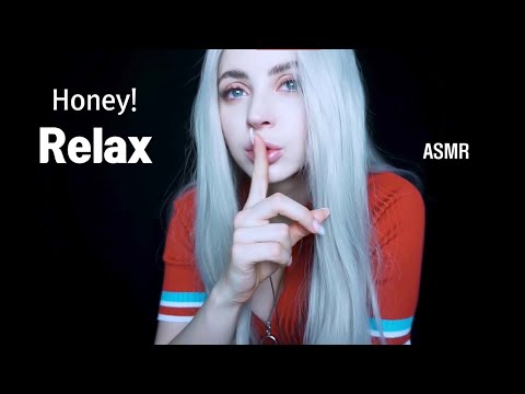 ASMR Tingly Whispers & Saying 'Relax' with Plucking 입으로 말해요