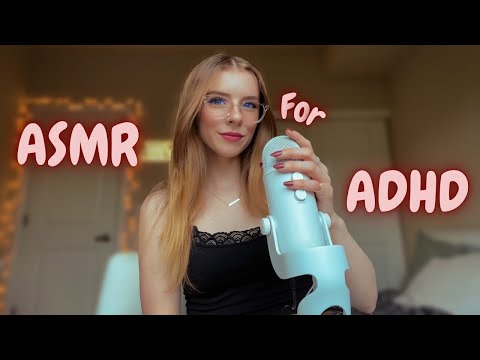 ASMR for ADHD | UNPREDICTABLE FAST & AGGRESSIVE TRIGGERS (Mouth Sounds, Pay Attention + Focus)