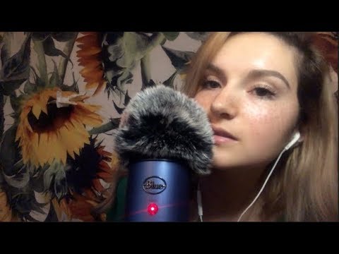 ASMR Soothing YOUR Anxiety ~ Positive Affirmations, Mic Brushing, Kisses // Whispering