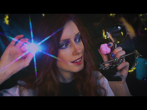 ASMR Mad Scientist Examines Your Brain 🧠✨ Personal Attention, Layered Sounds, Asking You Questions
