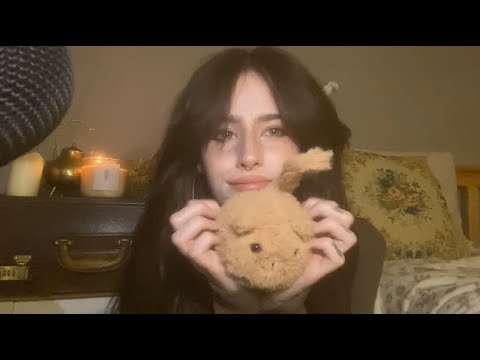 ASMR show and tell :)) whispered rambles 🤎🕯️✨