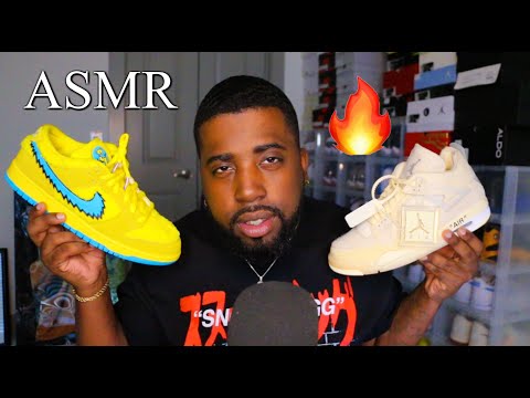 ASMR - NEW EXPENSIVE SNEAKERS I'VE ADDED TO MY COLLECTION 👟🔥