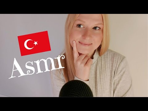 ASMR Türkçe konuşuyorum! (Trying to speak TURKISH!)😍 *Fısıltı (Whisper)*