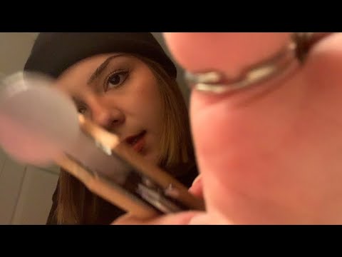 ASMR making modifications to your face 🛠️