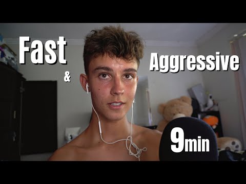 9 MINUTES OF FAST & AGGRESSIVE HAND + MOUTH SOUNDS