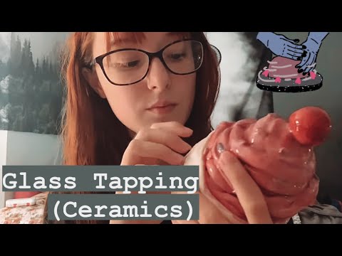 ASMR Glass Tapping! (My ceramic Pieces)