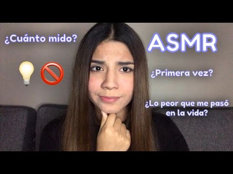ASMR ESPAÑOL / Mis SEGUIDORES me PREGUNTAN  y YO RESPONDO 😴❤️