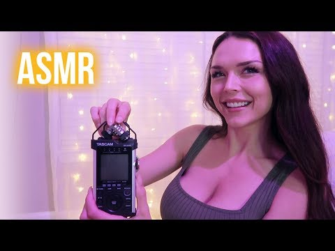ASMR // Tascam Mic Scratching & Delicate Mic Touching Without Cover