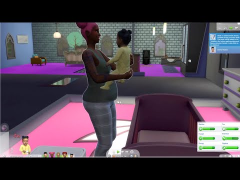 New Career For Twins Sister Aged Up Jp Wise Family ASNR Chewing Gum Sims 4