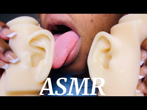 ASMR Double Ear Eating & Intense Mouth Sounds (MUST Watch)