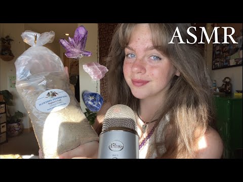 ASMR Opening a Bag of CRYSTALS