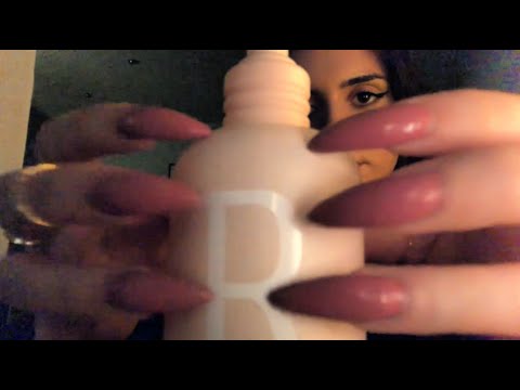 ASMR Tapping with Acrylic Nails (lofi)