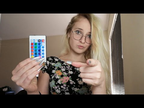 ASMR Focus On Me (pay attention)😴 - nail tapping, mic triggers, face touching