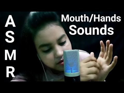ASMR Fast Mouth Sounds With Hand Movements