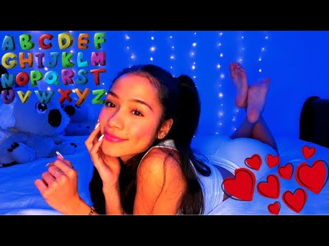 ASMR | One trigger word for every letter of the alphabet!