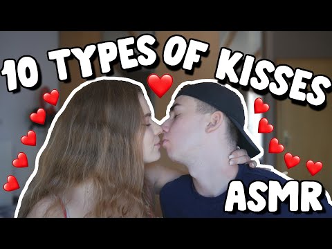 10 TYPES OF KISSES 😘 | ASMR Style 💤