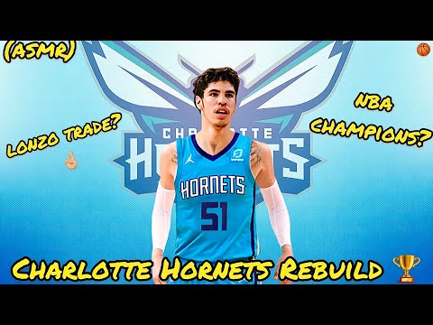 Lamelo Ball NBA Champion??! 😳 (ASMR w/ Gum Chewing) Charlotte Hornets Rebuild 🏀