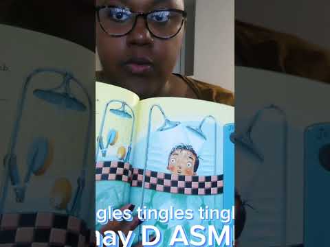 ASMR book page turning and tapping #shorts