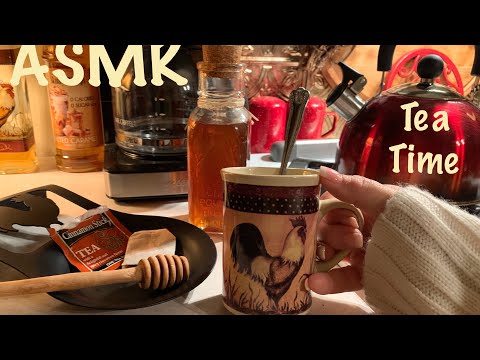 ASMR Tea bags/Tea boxes/Making tea (No talking) paper crinkles