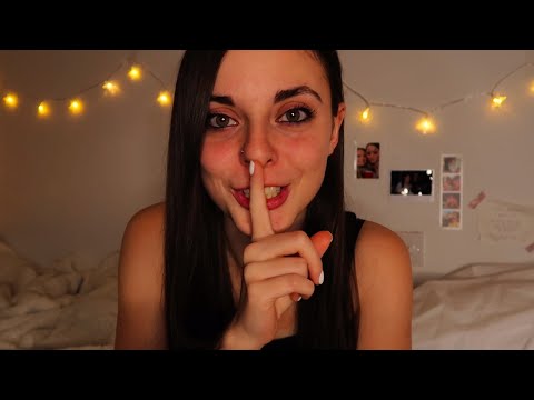 ASMR gentle hand movements (no talking) ✨ shh sounds, face stroking & being weird 🤪 Cosy time ❤️