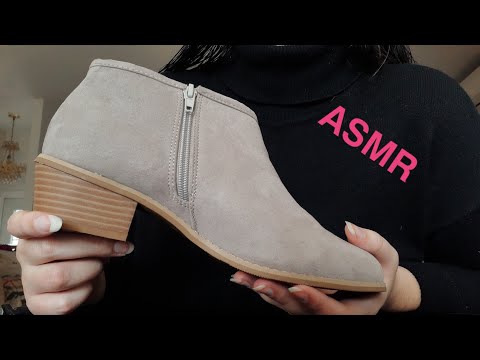 ASMR tapping & scratching on shoes