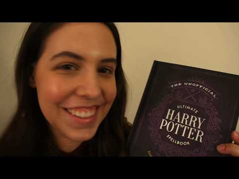 {ASMR} Harry Potter Book of Spells | Read With Me | Whispering and Paper Touching