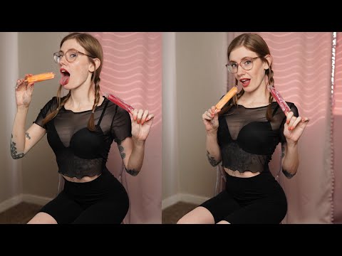 ASMR * Popsicle Review * Sucking & Mouth Sounds