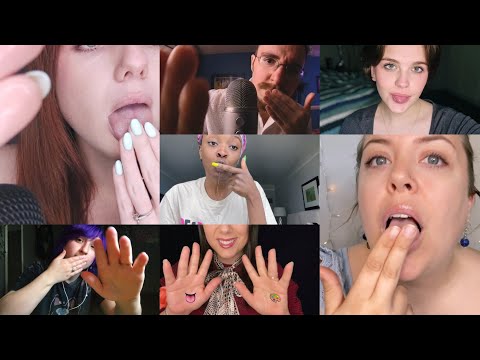 ASMR | Spit Painting Collab (tingly & unique) 💦🎨