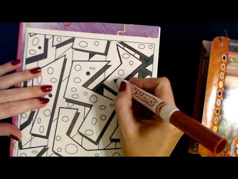 ASMR Request | Smelling & Coloring With Stinky Markers (Soft Spoken)