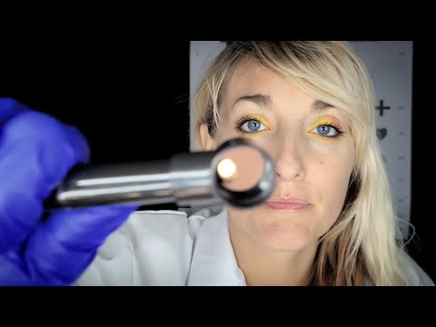 ASMR | Doctor 👩‍⚕️  Role Play 🩺 | Eye Exam and More