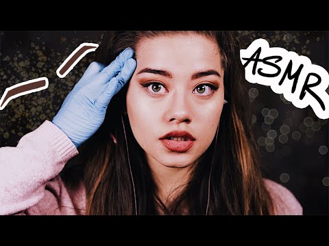 [ASMR] Beauty Salon| Doing Your Eyebrows| Role Play| Personal Attention