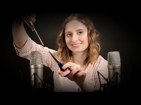 ✨ ASMR ✨ Cutting With Scissors Around Your Head ✂️ (No Talking)