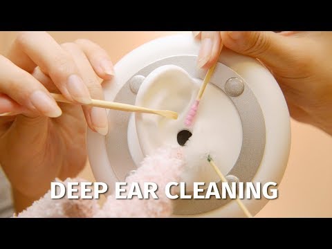 ASMR Deep Ear Cleaning Session 1 Hr (No Talking)