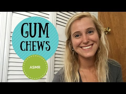 ASMR Fast Chewing Gum (Requested Video)