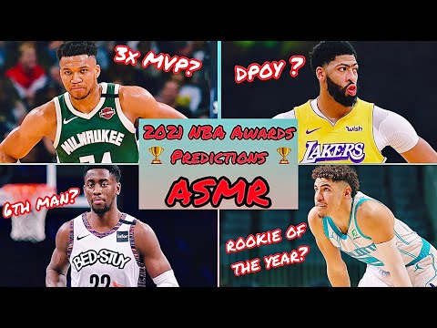 2021 NBA Awards Predictions 🏀(ASMR w/ Gum Chewing) MVP, DPOY, etc.