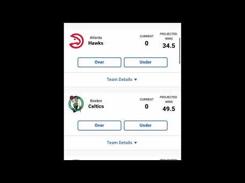 ASMR | NBA Over/Under Win Predictions For Every Team 🏀