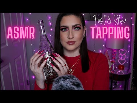 ASMR | Fast & Slow Tapping On Glass Bottles